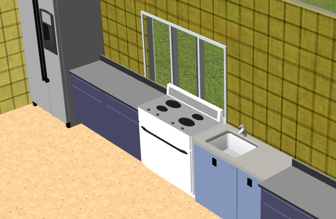 Feng shui for kitchen_gas oven close to washing basin