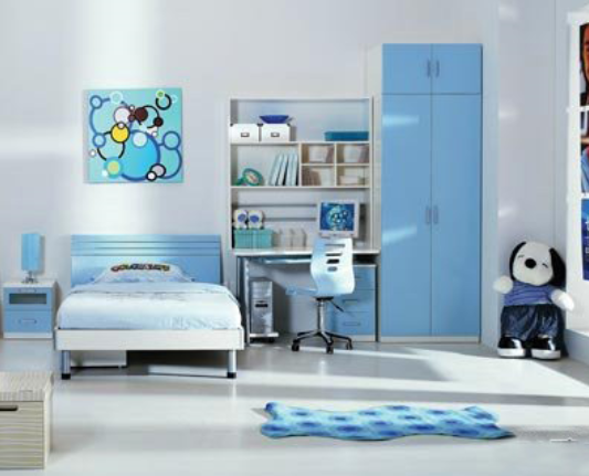 Feng shui tips for children's room color-blue