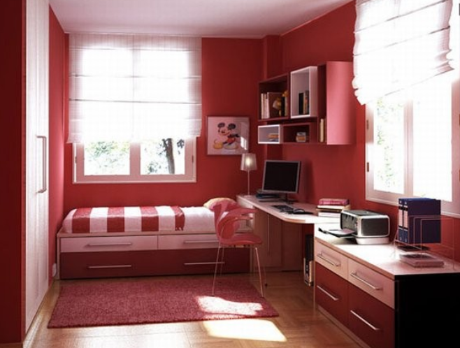 Feng shui tips for kid's room color-red